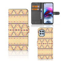 Motorola Moto G100 Telefoon Hoesje Aztec Yellow - thumbnail