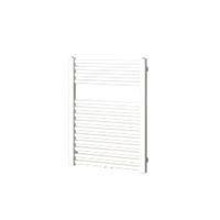 Designradiator Plieger Roma M 80,5 x 60 cm 458 Watt Middenaansluiting Zwart - thumbnail