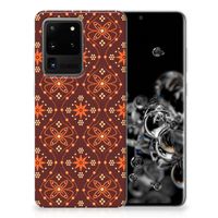 Samsung Galaxy S20 Ultra TPU bumper Batik Brown - thumbnail