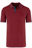 Jupiter Modern Fit Polo shirt Korte mouw bordeaux - thumbnail