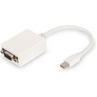 Digitus DB-340407-001-W Mini DisplayPort HD15 Wit kabeladapter/verloopstukje - thumbnail