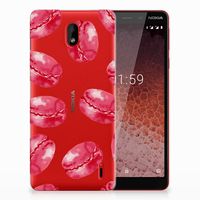 Nokia 1 Plus Siliconen Case Pink Macarons - thumbnail