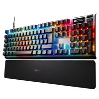 SteelSeries Apex Pro Gen 3 - HyperMagnetic Gaming Keyboard - OmniPoint 3.0 schakelaars - Verstelbare activering - Rapid Trigger - Rapid Tap/SOCD - OLED - RGB - PBT-keycaps - USB-C - FR Layout AZERTY