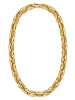 ANINE BING collier Oval Link en plaqué or