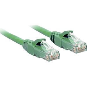 LINDY 48048 RJ45 Netwerkkabel, patchkabel CAT 6 U/UTP 2.00 m Groen Snagless 1 stuk(s)