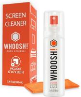 WHOOSH! Schermreiniger spray en afvegen XL, 100 ml + 1 microvezel doekdoekjes, reiniging van het scherm, voor auto, computer, laptop, iPad, MacBook, mobiele telefoon, horloge, bril - lensreinigingsset