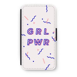 GRL PWR: iPhone XS Flip Hoesje