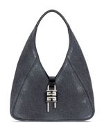 Givenchy mini sac porté épaule en jean - Noir