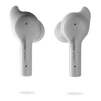 Boompods Bassline GO True Wireless Bluetooth hoofdtelefoon, draadloze oordopjes en oplaadbox, tot 23 uur speeltijd, TWS in-ear hoofdtelefoon met ENC noise cancelling microfoon, IPX4 bescherming