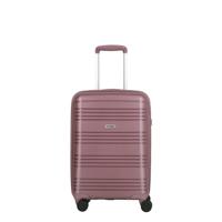 Travelite Zenit 4 Wiel Trolley S dark rose Harde Koffer