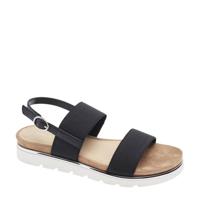 Graceland sandalen zwart
