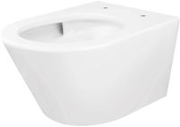 Saqu hangtoilet met tornado flush 36x52,5x35,5cm mat Wit - thumbnail