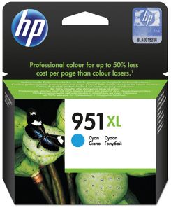 HP inktcartridge 951XL, 1.500 pagina&apos;s, OEM CN046AE, cyaan