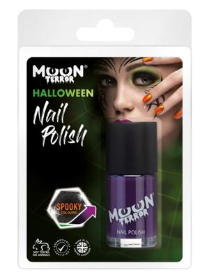 Moon Terror Halloween Nagellak Paars