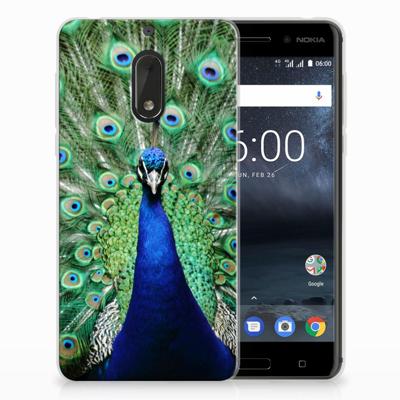 Nokia 6 TPU Hoesje Pauw Nokia 6 TPU Hoesje Pauw