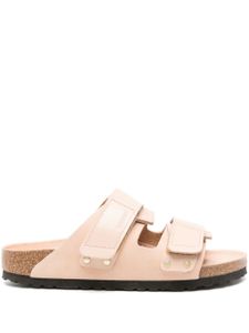 Birkenstock claquettes Uji en cuir - Tons neutres