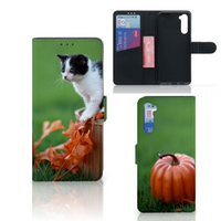 OnePlus Nord Telefoonhoesje met Pasjes Kitten - thumbnail