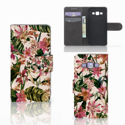 Samsung Galaxy A3 2015 Hoesje Flowers Samsung Galaxy A3 2015 Hoesje Flowers