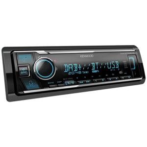 Kenwood KMMBT508DAB Autoradio enkel DIN DAB+ tuner, Aansluiting voor stuurbediening, Bluetooth handsfree