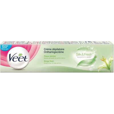 Veet Ontharingscrème Silk & Fresh Droge Huid - 200ml