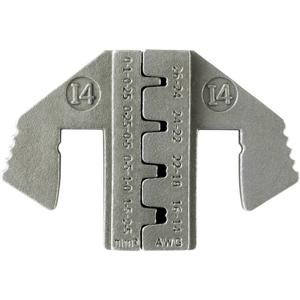 TOOLCRAFT PLE-0I4 Krimp-onderdelen Platte stekkers Krimpbereik: 0.1 tot 2.5 mm² Geschikt voor merk: TOOLCRAFT PZ-500