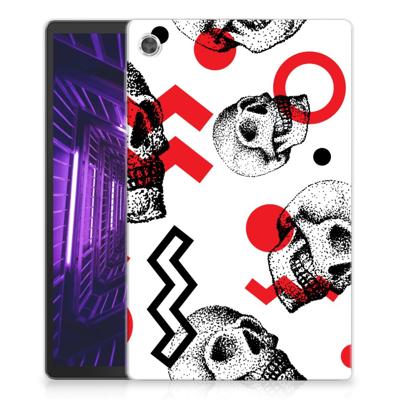 Tablet BackCover Lenovo Tab M10 Plus Skull Red Tablet BackCover Lenovo Tab M10 Plus Skull Red