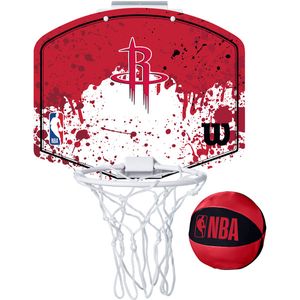 Wilson NBA Team Mini Hoop Houston Rockets - - rood - maat ONE-SIZE