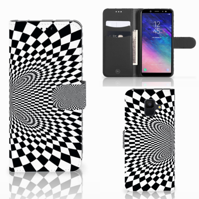 Samsung Galaxy A6 2018 Book Case Illusie