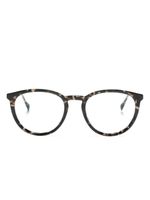 Mykita lunettes de vue Nala à monture ronde - Noir