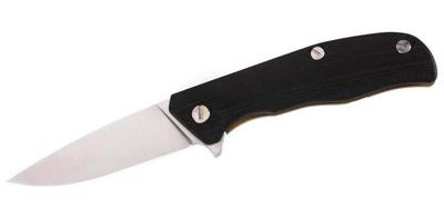 Herbertz zakmes 22 cm RVS/titanium zilver/zwart 3-delig