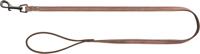 TRIXIE NATIVE RIEM, LEER CAPPUCCINO 100X1,5 CM