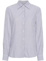 Officine Generale chemise en coton à rayures - Gris