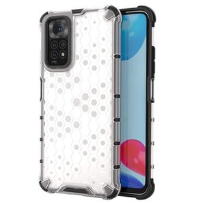 Xiaomi Redmi Note 11/11S Honeycomb Armored Hybride Hoesje - Grijs