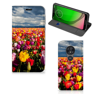 Motorola Moto G7 Play Smart Cover Tulpen