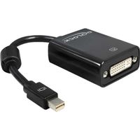 DeLOCK Mini-DisplayPort male > DVI-I female (DVI 24+5) adapter 0,18 meter - thumbnail