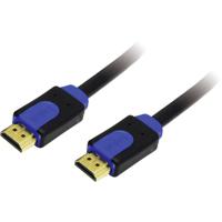 LogiLink CHB1115 HDMI-kabel HDMI Aansluitkabel HDMI-A-stekker, HDMI-A-stekker 15.00 m Zwart 4K UHD - thumbnail