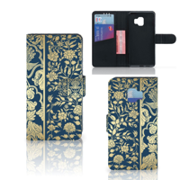 Samsung Galaxy J2 Core Hoesje Beige Flowers