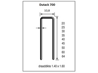 Dutack Niet serie 700 CRvs hars 50mm ds 10 duizend - 5056047