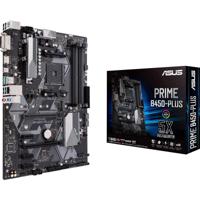 Asus Prime B450-Plus Moederbord Socket AMD AM4 Vormfactor ATX Moederbord chipset AMD® B450 - thumbnail