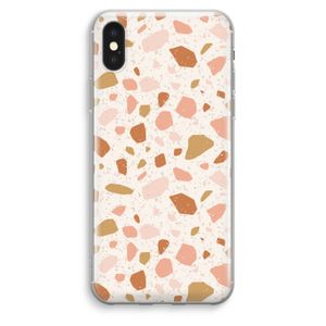 Terrazzo N°18: iPhone XS Max Transparant Hoesje