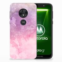 Hoesje maken Motorola Moto G7 Play Pink Purple Paint