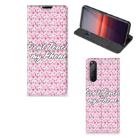 Sony Xperia 5 II Design Case Flowers Pink DTMP