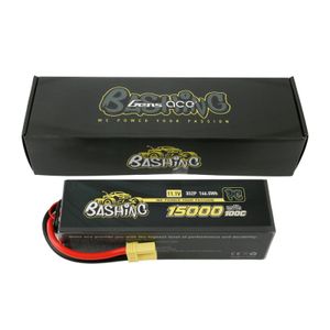 GensAce Bashing Car Lipo 100c 11,1V volt 15000mah met EC5 Stekker