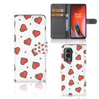 OnePlus Nord 2 5G Telefoon Hoesje Hearts - thumbnail