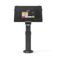 Compulocks Kiosk V-Bracket & Pole standaard voor Apple iPad 10,2 inch (7e generatie) – afsluitbaar – zwart – voor Apple 25,4 cm (10,2 inch) iPad (7e generatie).