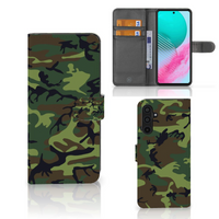 Samsung Galaxy M54 Telefoon Hoesje Army Dark