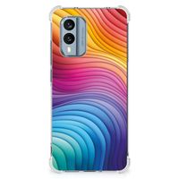 Shockproof Case voor Nokia X30 Regenboog - thumbnail