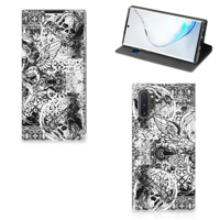Mobiel BookCase Samsung Galaxy Note 10 Plus Skulls Angel