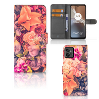 Motorola Moto G32 Hoesje Bosje Bloemen - thumbnail