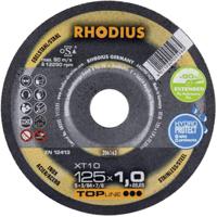 Rhodius XT10 206163 Doorslijpschijf recht 125 mm 1 stuk(s) RVS, Staal - thumbnail